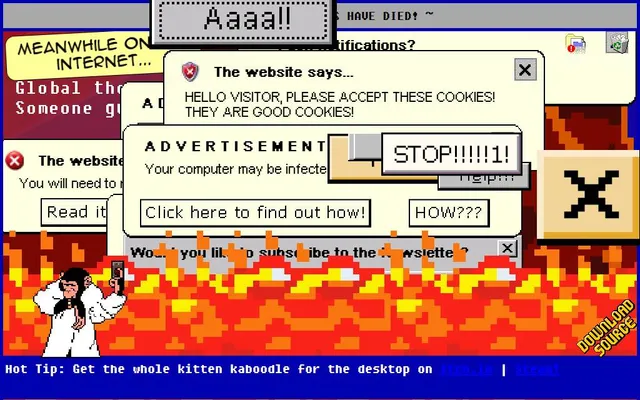 A still from Tetrageddon