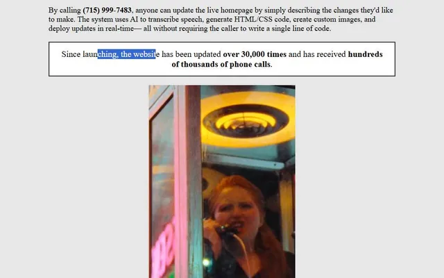A still from 715-999-7483