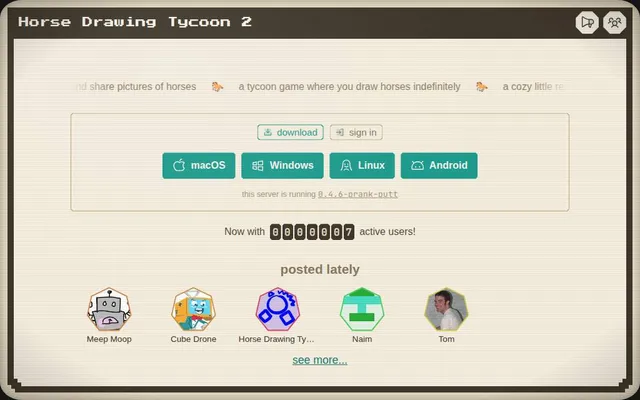 A still from Horse Drawing Tycoon 2