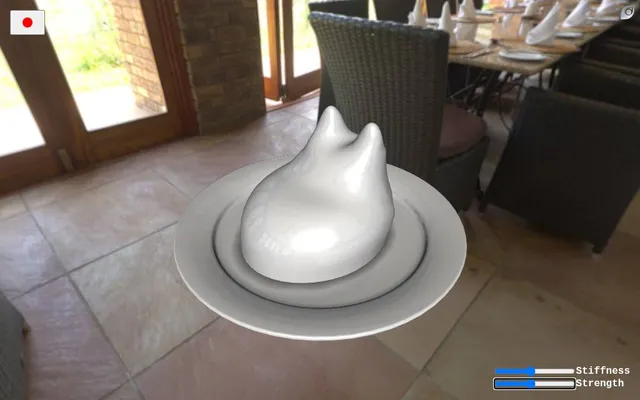 A still from Pudding