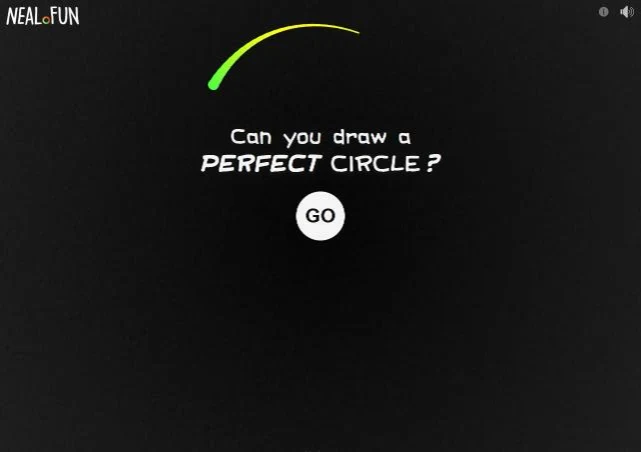 A still from Draw a Perfect Circle